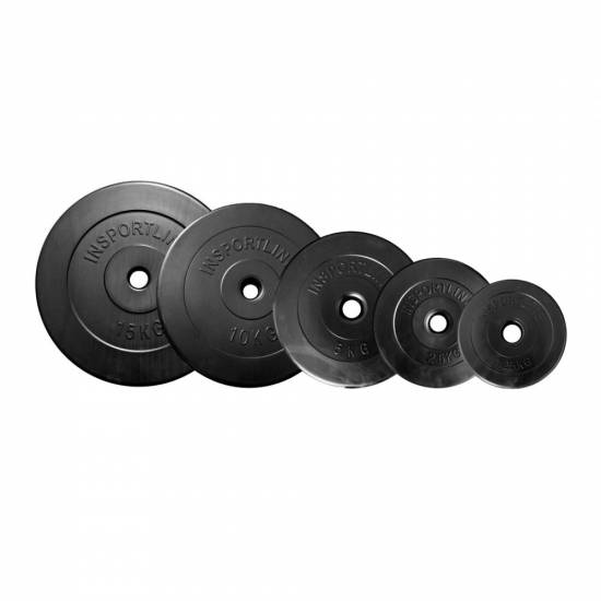 Discuri greutati set inSPORTline CEM 2x1.25-15 kg